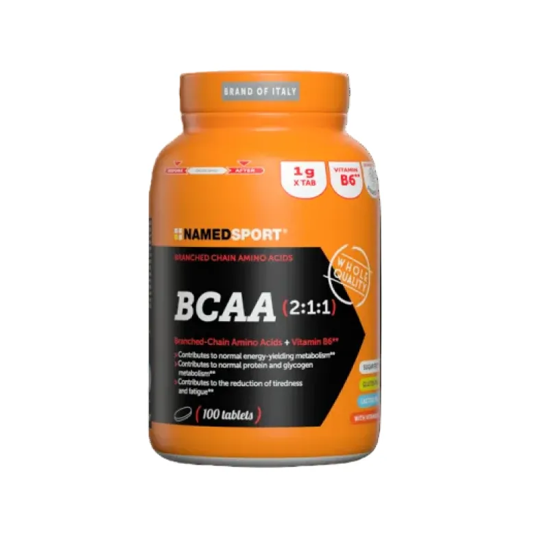 Named Sport BCAA 2:1:1 integratore di aminoacidi 100 compresse