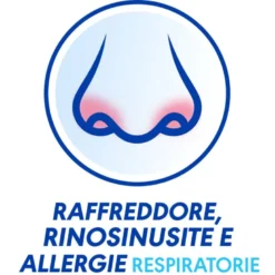 Narhinel Spray Nasale Ipertonico Lavaggio Nasale Decongestionante Naso Chiuso Acqua di Mare 20ml
