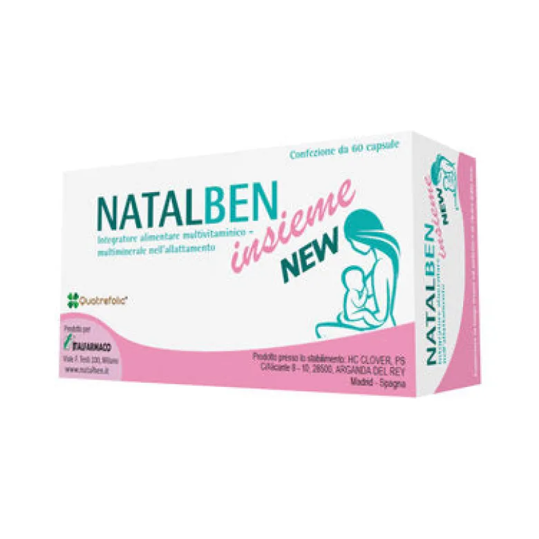 Natalben Insieme New 60 Capsule - Integratore Preconcezionale