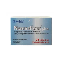 Naturaflora Plus integratore alimentare per la flora intestinale 60 capsule