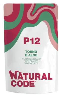 Natural Code P12 Tonno E Aloe Gatti Adulti Busta 70g