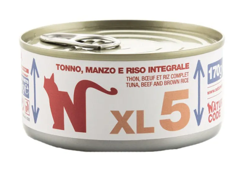 Natural Code Tonno Manzo e Riso Integrale 170 g