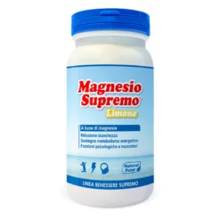 Natural Point Magnesio Supremo Lemon Integratore di magnesio per stanchezza e affaticamento 150g