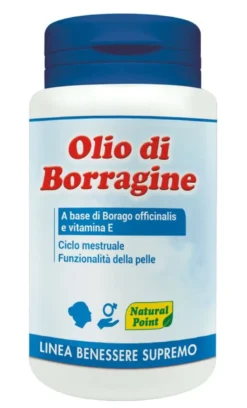 Natural Point Olio di Borragine 100 perle gelatinose