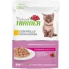 Natural Trainer Kitten&Young Bocconcini Di Pollo In Salsa Per Gattini 85g