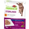 Natural Trainer Sterilised Cibo Umido Tacchino Per Gatti Adulti 85g