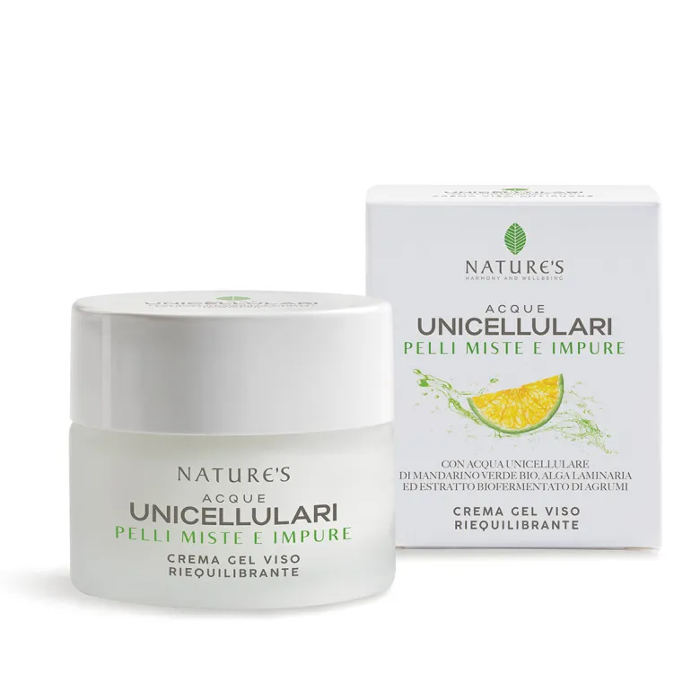 Nature's Acque Unicellulari Crema Gel Viso Riequilibrante 50ml