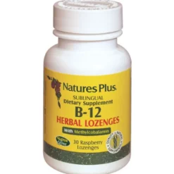 Natures Plus Vitamina B12 subliguale 1000 MCG 30 losanghe