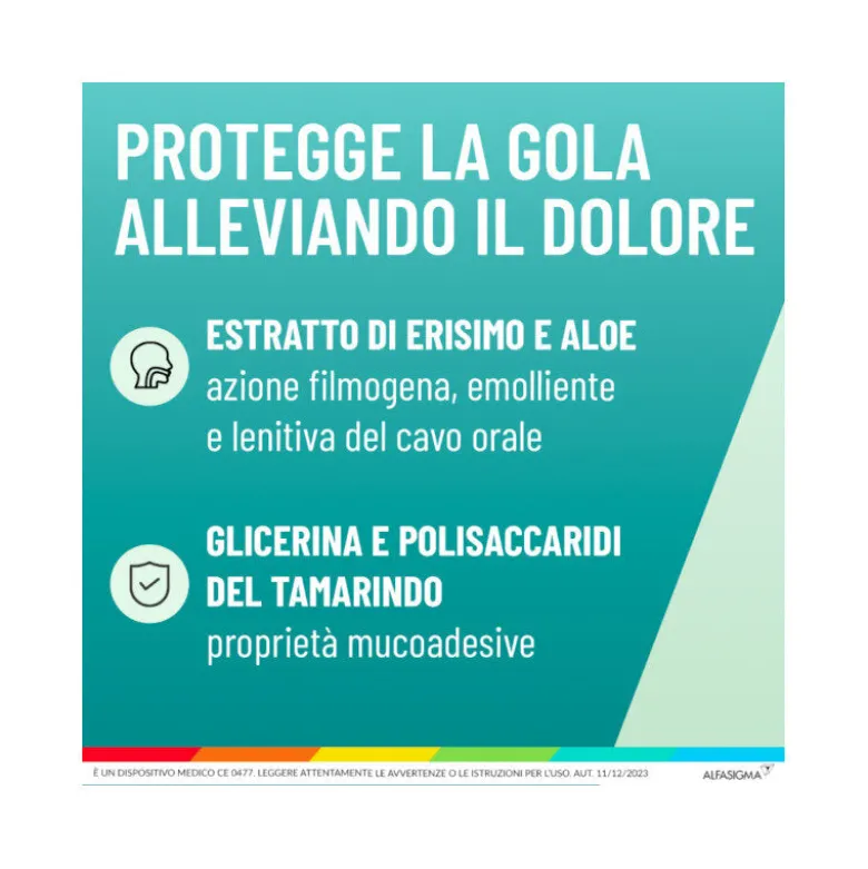 Neoborocillina Gola Junior gusto Cola 15 pastiglie gommose