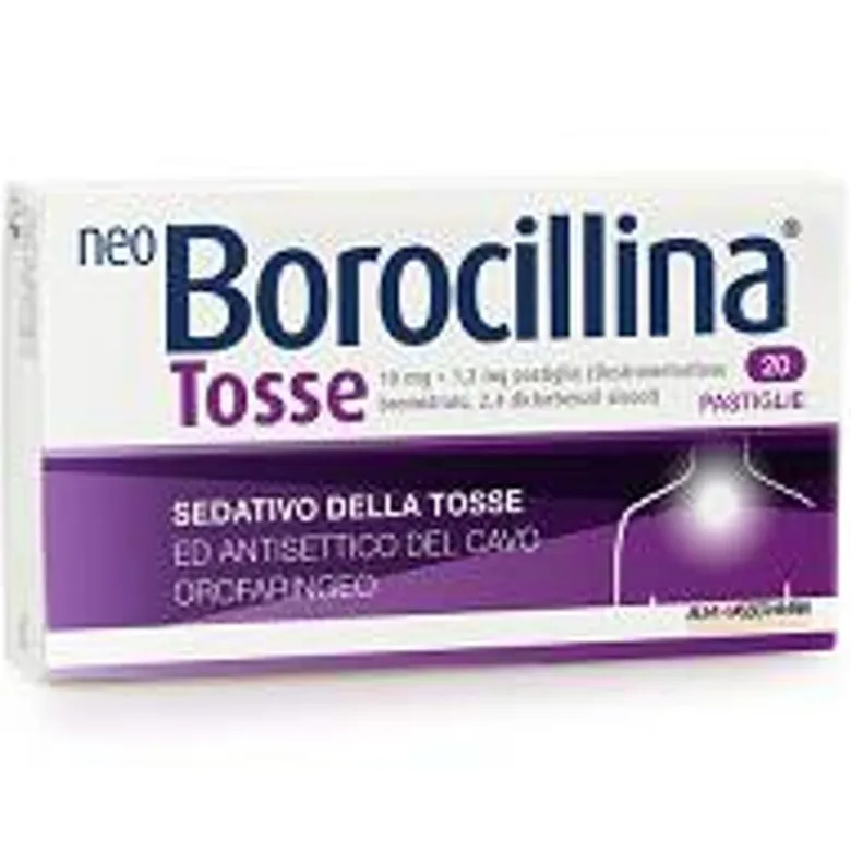 Neoborocillina Tosse 20 Compresse Orosolubili