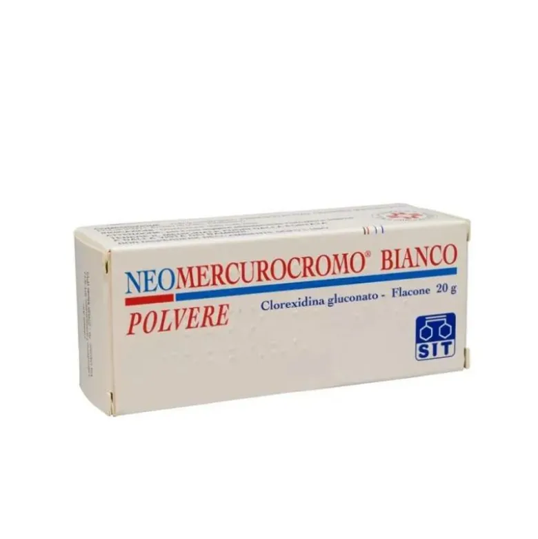 Neomercurocromo Bianco In Polvere Flacone 20g