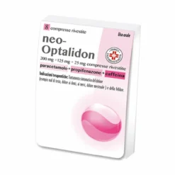 Neo Optalidon 200mg + 125 mg 25 mg 8 compresse rivestite