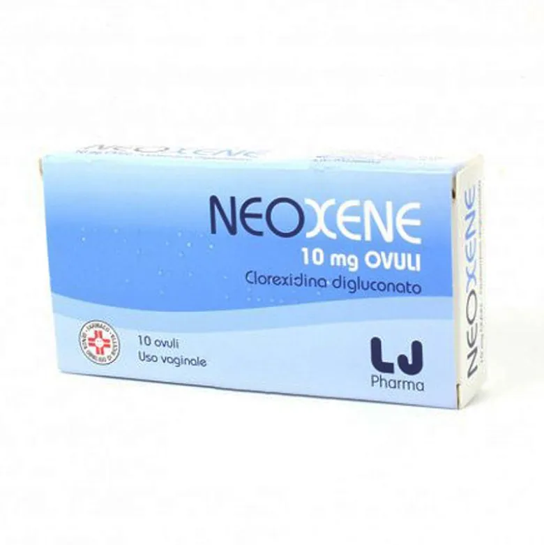 Neoxene 10 Ovuli Vaginali disinfezione della mucosa vaginale 10mg