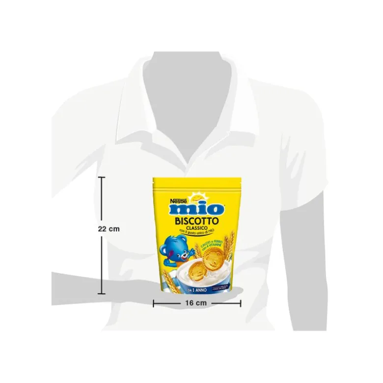 Nestlè Mio Biscotto Gusto Classico Da 12 Mesi Sacchetto 180g