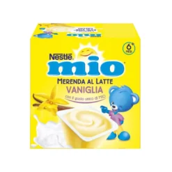 Nestlè Mio Merenda Al Latte Vaniglia 4 Vasetti da 100g