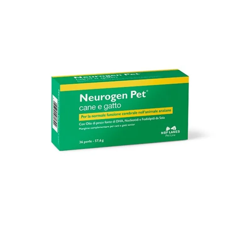 Neurogen Pet cani e gatti per la normale funzione cerebrale nell'animale anziano 36 perle
