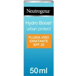 Neutrogena Hydro Boost Urban protect Fluido Viso Idratante SPF25 protezione solare 50ml