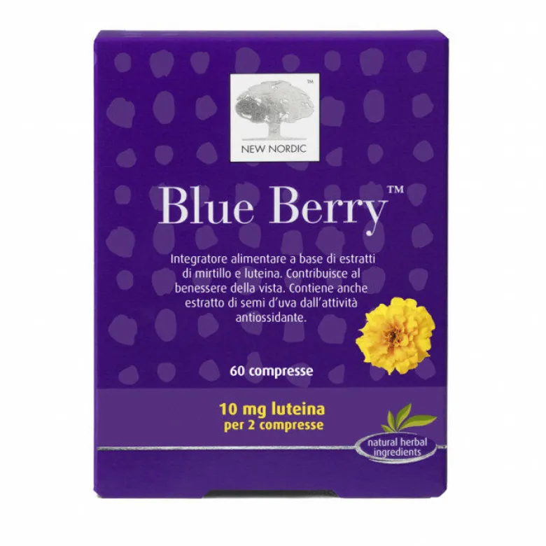 New Nordic Blue Berry 60 compresse