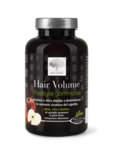 New Nordic Hair Volume per rinforzare la struttura dei capelli 60 pastiglie gommose gusto mela