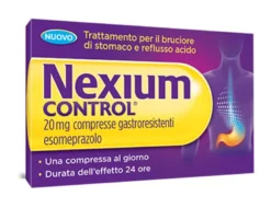 Nexium Control Antiacido Per Bruciore Di Stomaco E Reflusso Esomeprazolo 14 Compresse