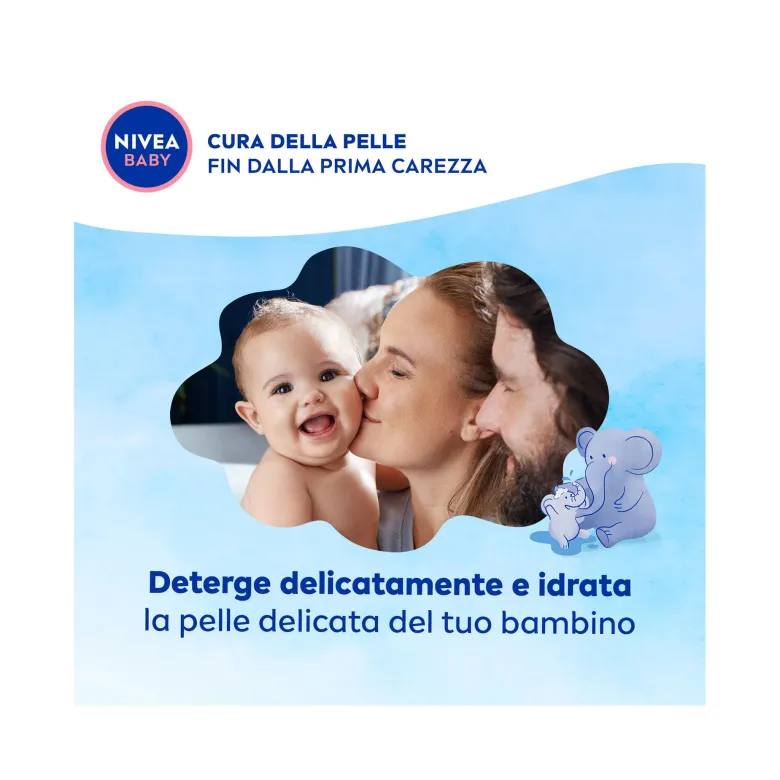 Nivea Baby Bagnetto Delicato Detergente Neonato Per Una Detersione Delicata E Idratante 450ml