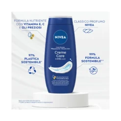 Nivea Bagnodoccia Creme Care Bagnoschiuma Cremoso E Idratante Al Profumo Di Nivea Creme 650ml