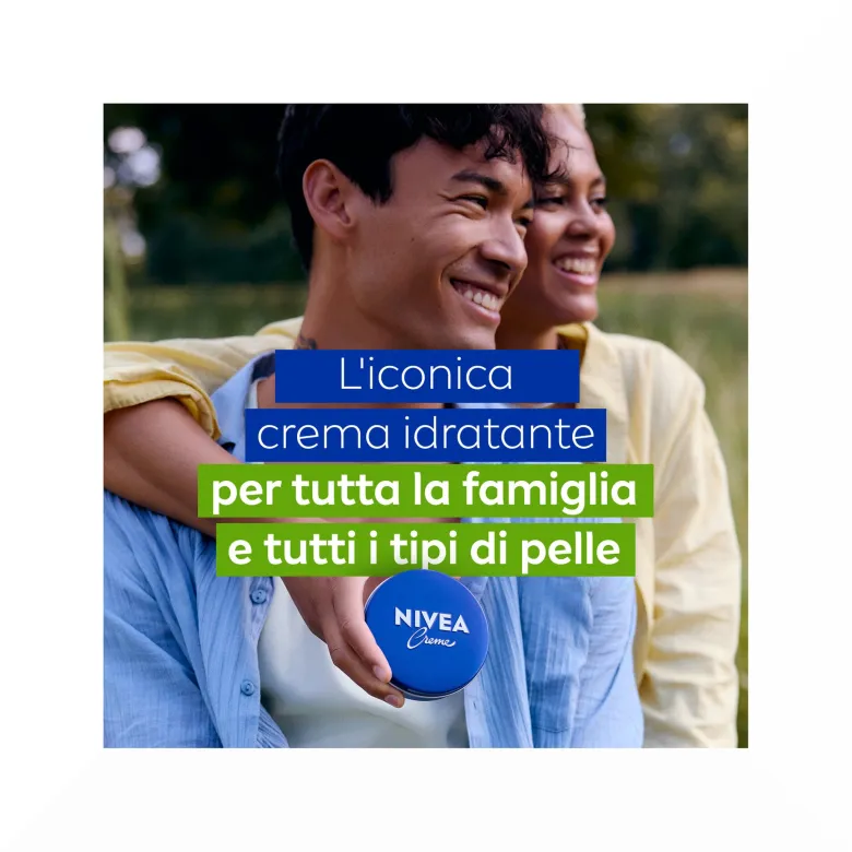 Nivea Creme Crema Idratante Corpo Viso E Mani Multiuso Con Eucerit Glicerina E Pantenolo 75ml