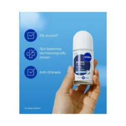 Nivea Derma Control Defend Extra Comfort Deodorante Antitraspirante Roll-On 72H 50ml