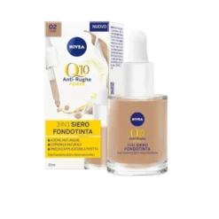 Nivea Face Q10 Antirughe Power 3In1 Siero Fondotinta Dark 30ml