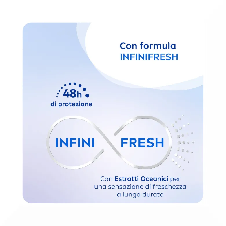 Nivea Fresh Natural Deodorante Roll On Antitraspirante Per Una Protezione 48h 50ml