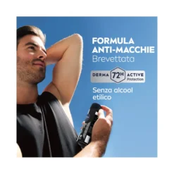 Nivea Men Black & White Invisible Original Spray Deodorante Uomo Antitraspirante 72h 150ml