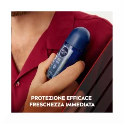 Nivea Men Cool Kick Deodorante Uomo Roll-on Antitraspirante 48h 150ml