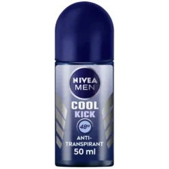 Nivea Men Cool Kick Deodorante Uomo Roll-on Antitraspirante 48h 150ml