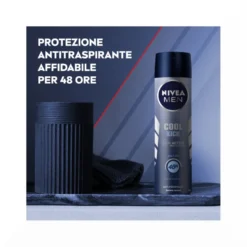 Nivea Men Cool Kick Spray Deodorante Uomo Antitraspirante Per 48 Ore Di Intensa Freschezza 150ml