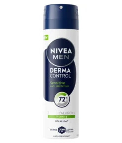 Nivea Men Derma Control Sensitive Deodorante Antitraspirante Spray 72H 150ml