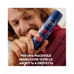 Nivea Men Dry Impact Deodorante Spray Uomo Per 72h Di Protezione Antitraspirante 150ml