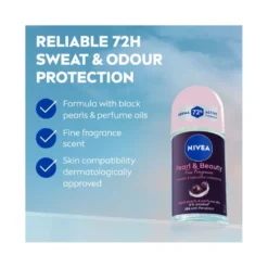 Nivea Pearl&Beauty Deodorante Antitraspirante Roll-On 72H 50ml