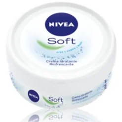 Nivea Soft 200ml Crema Idratante Corpo Viso Mani Multiuso Con Vitamina E E Olio Di Jojoba