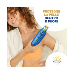 Nivea Sun Latte Solare Protect & Hydrate Fp30 Crema Solare Idratante Per 48 Ore 200ml