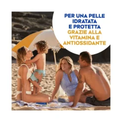 Nivea Sun Latte Solare Protect & Hydrate Fp20 Crema Solare Idratante Per 48 Ore 200ml