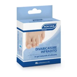 Noksan Divaricatore Infradito in gel naturale di silicone 2 pezzi