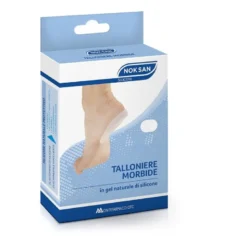 Noksan Talloniere Morbide in gel naturale di silicone Tg L 40/43 da 2 pezzi