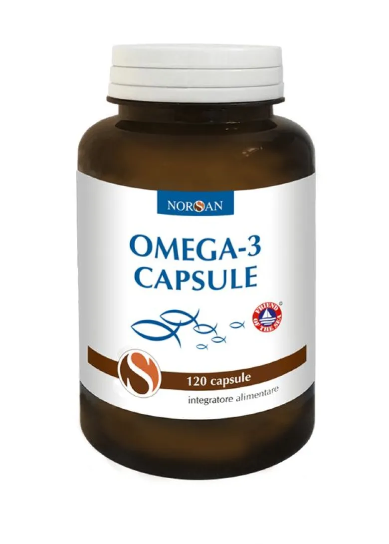 Norsan Omega 3 120 Capsule per cuore e cervello