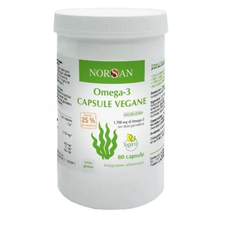 Norsan Omega-3 Vegano 80 capsule