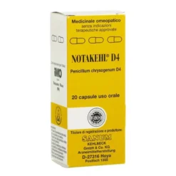 Notakehl D4 Penicillium chrysogenum D4 20 capsule uso orale