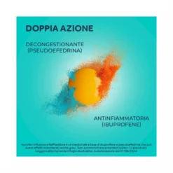 Nurofen Influenza e Raffreddore Antinfiammatorio e Antidolorifico contro Influenza Raffreddore e Mal di Testa12 Compresse