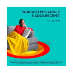 Nurofen Influenza e Raffreddore Antinfiammatorio e Antidolorifico contro Influenza Raffreddore e Mal di Testa 24 Compresse