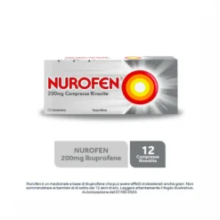 Nurofen 200 mg Ibuprofene Analgesico per Mal di Testa Dolori Muscolari e Articolari 12 Compresse