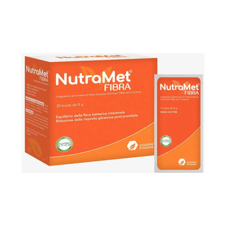 Nutramet fibra integratore alimentare 20 bustine