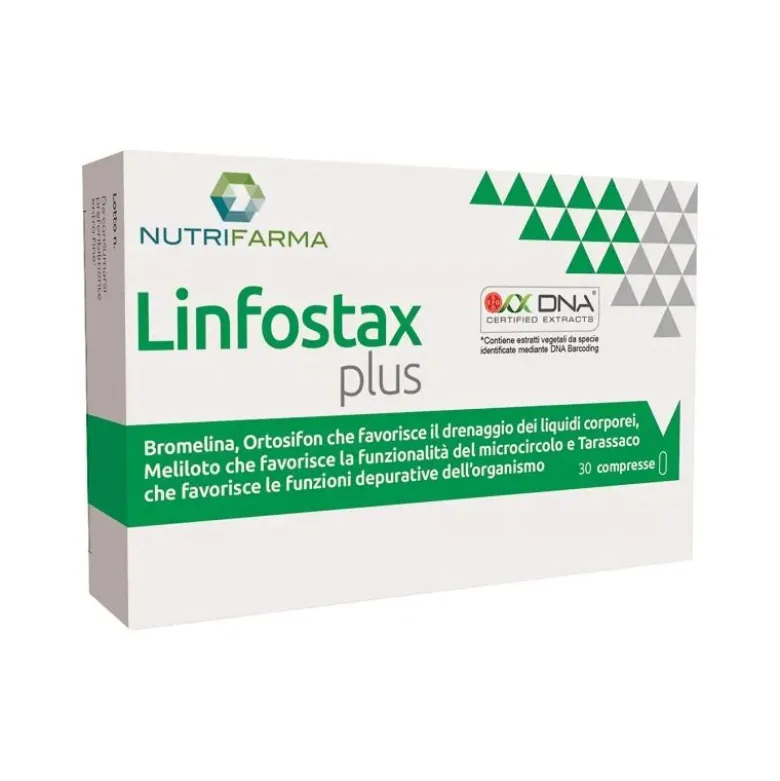NutriFarma Linfostax Plus 30 Compresse
